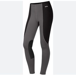 Kerrits riding leggings‎ gray black size large
